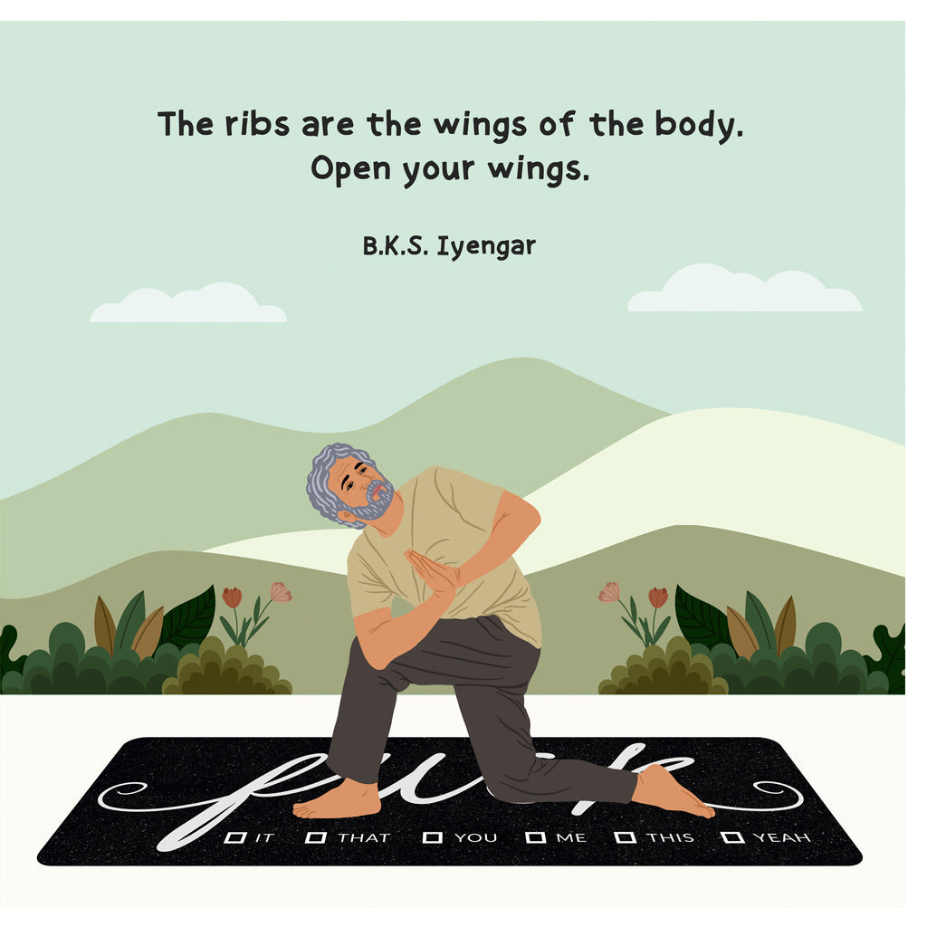 Open Your Wings Doodle Card