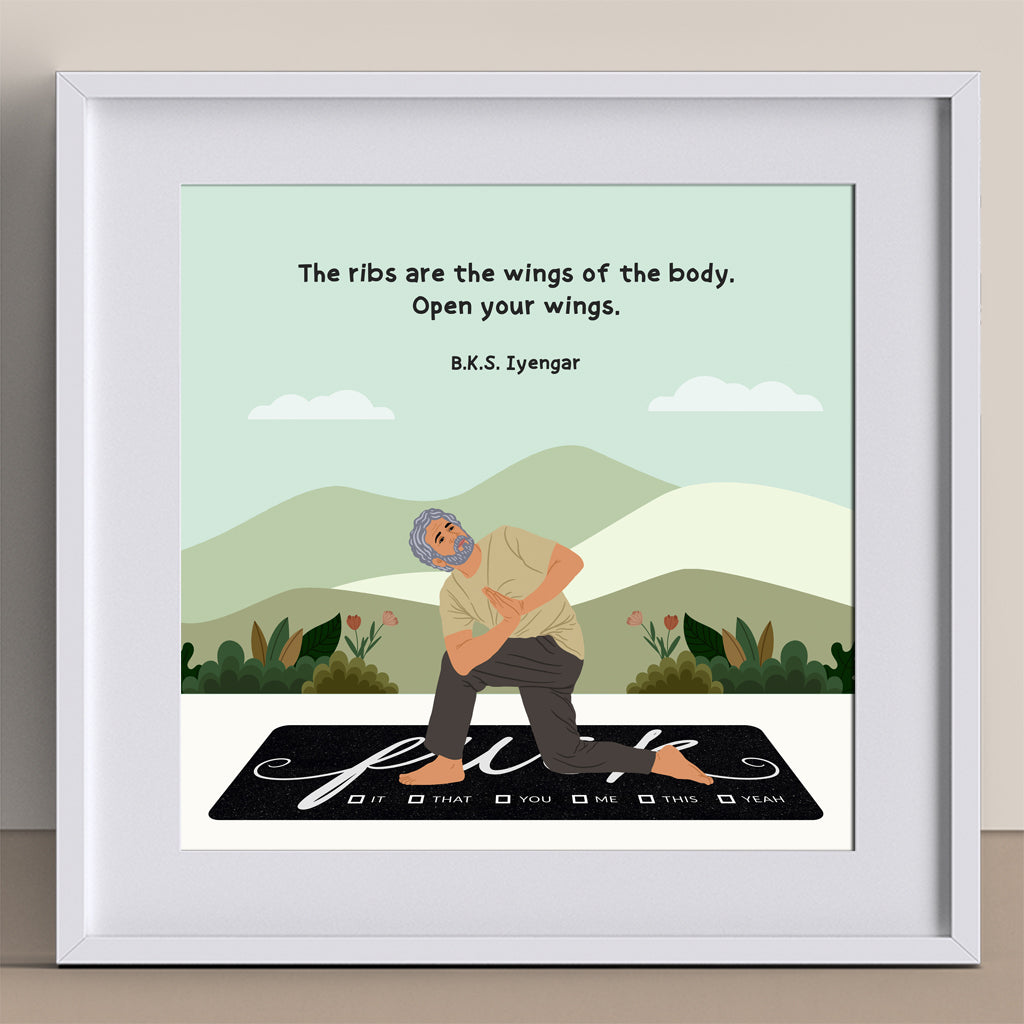 Open Your Wings Doodle Card