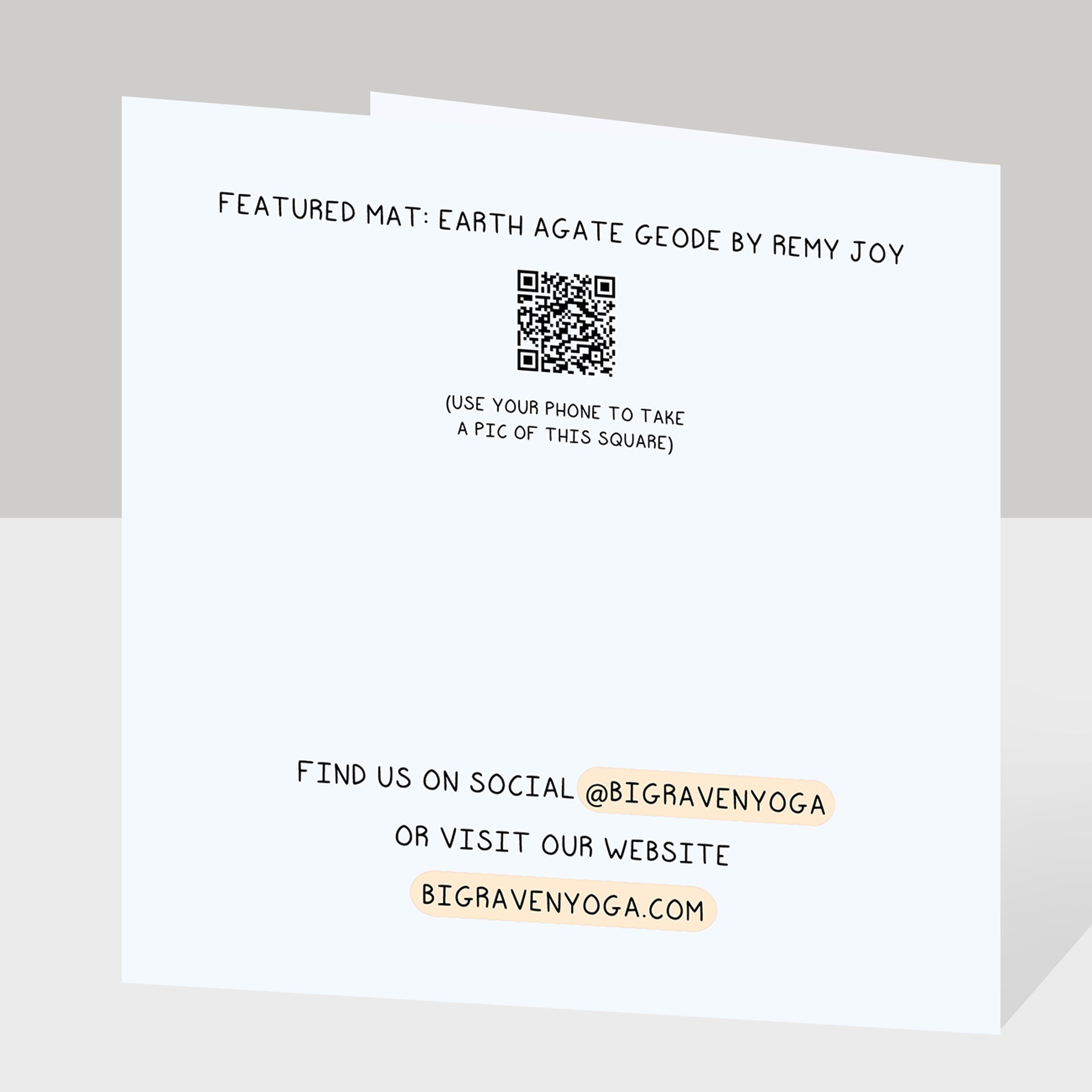 Our Behavior Doodle Card