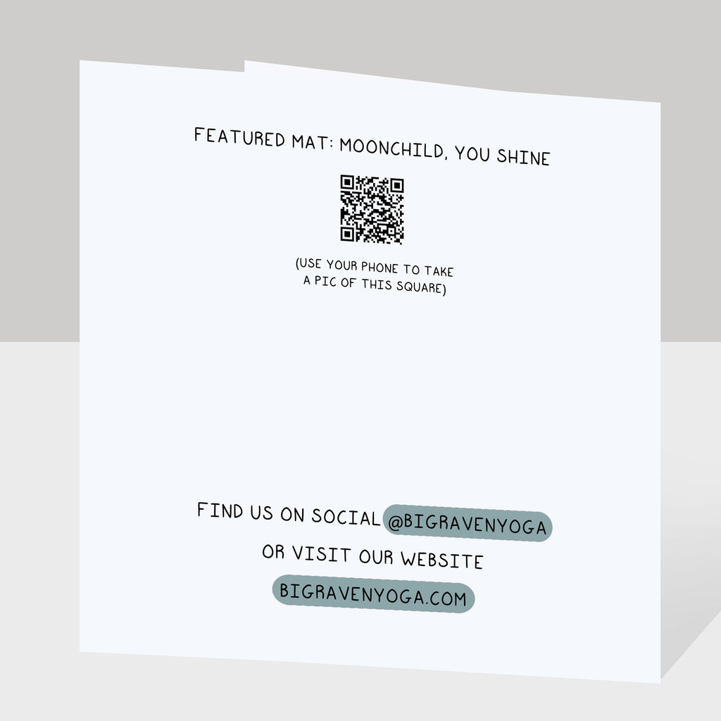 Overwhelmed With Regret Doodle Card