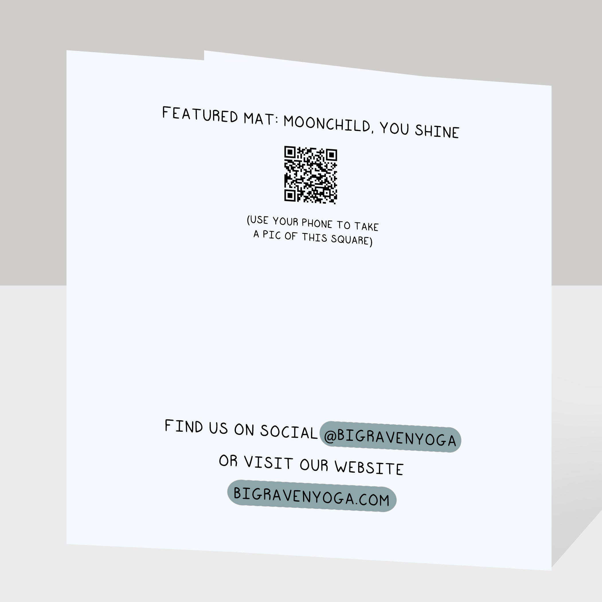 Overwhelmed With Regret Doodle Card