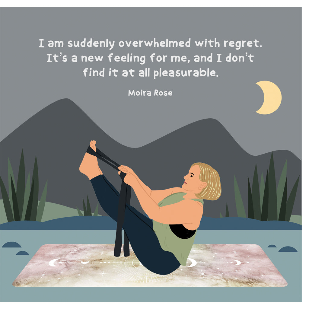 Overwhelmed With Regret Doodle Card