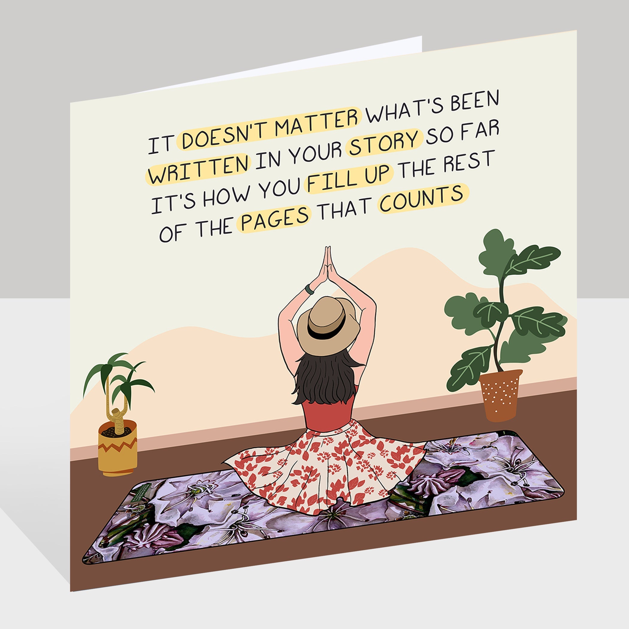 Pages That Counts Doodle Card