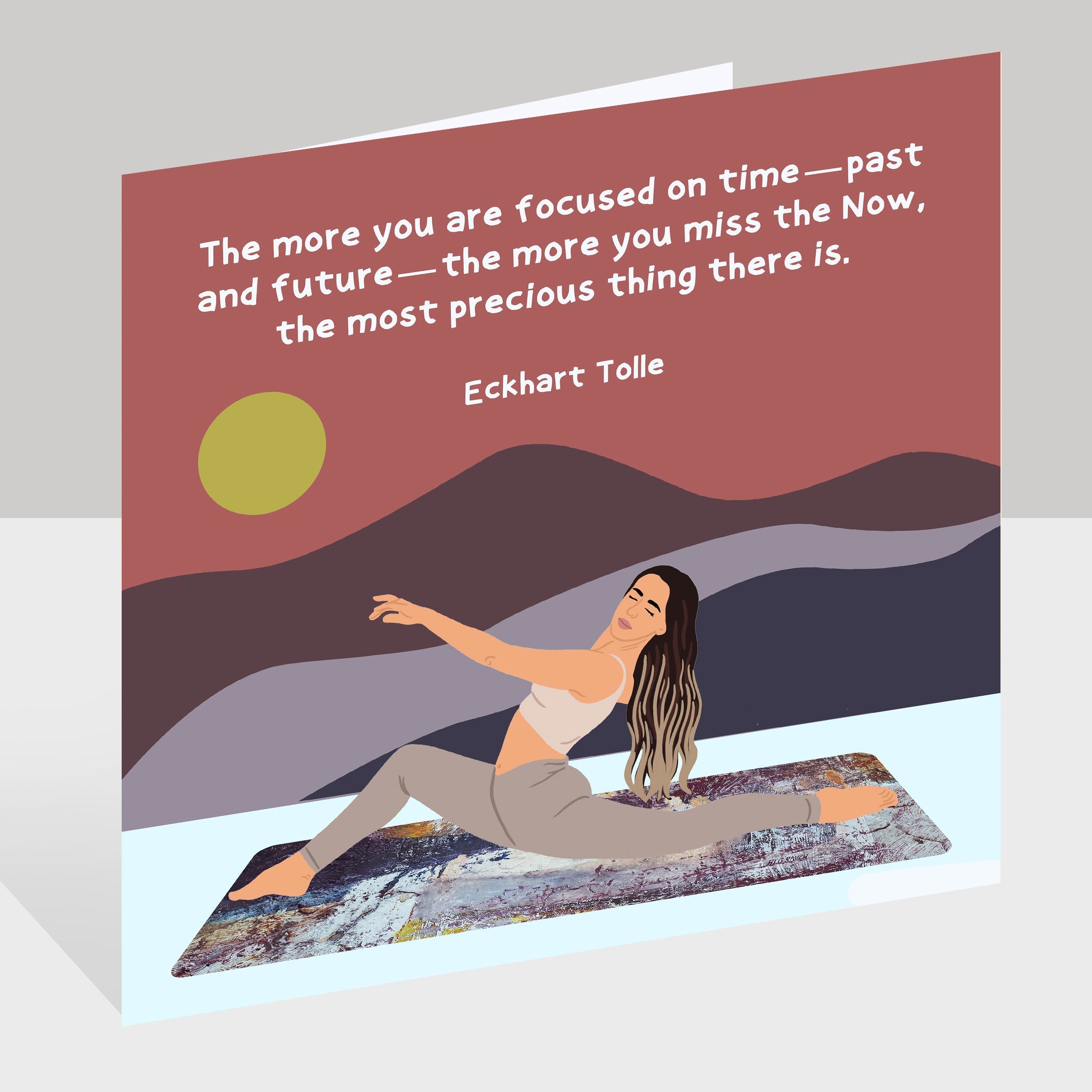 Past And Future Doodle Card