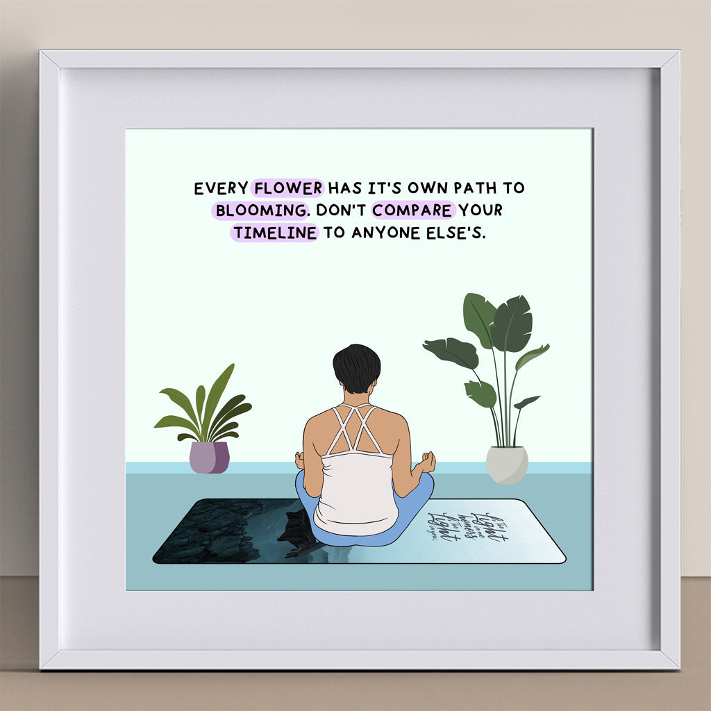 Path To Blooming Doodle Card