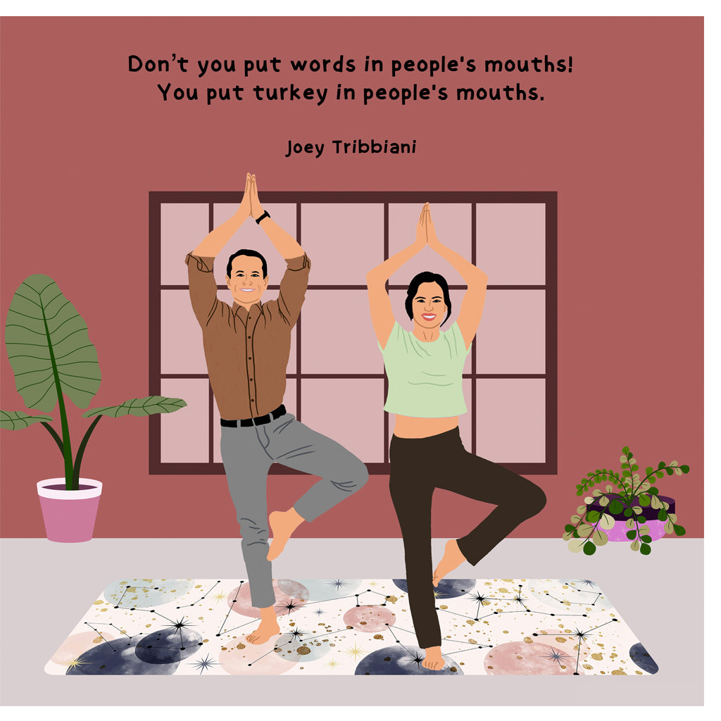 People's Mouth Doodle Card