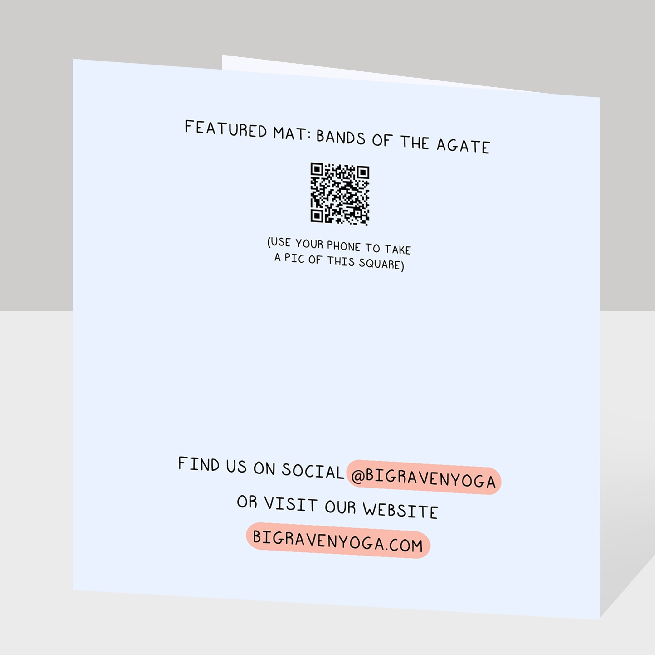 Physically I'm Here Doodle Card