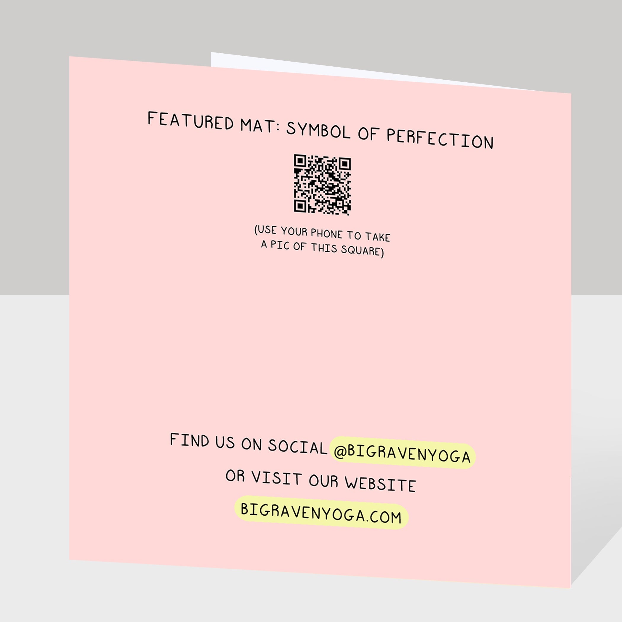 Fluent In Silence Doodle Card