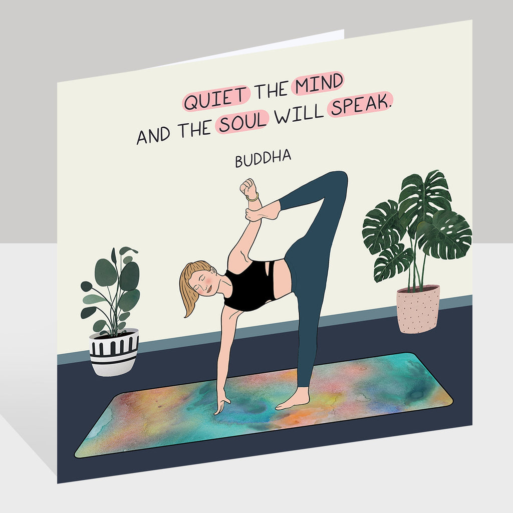 Quiet The Mind Doodle Card