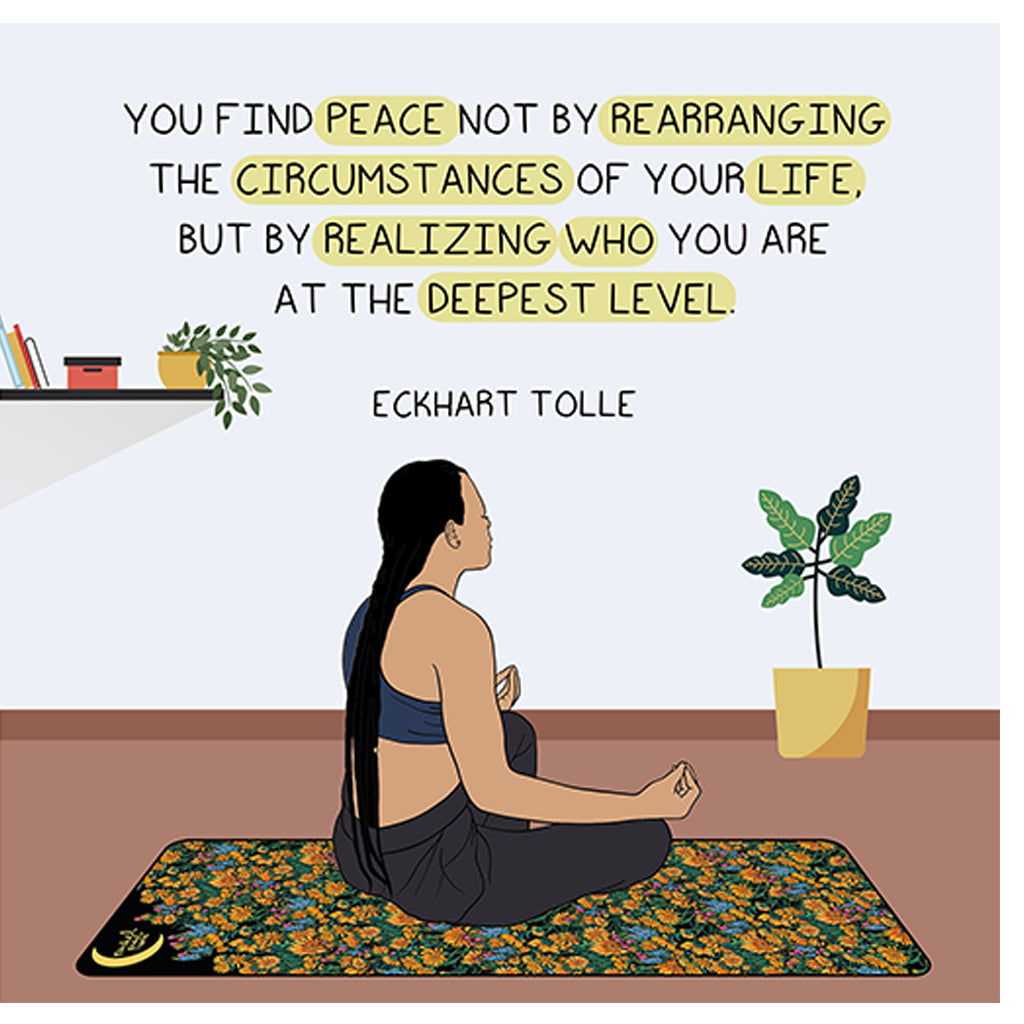 Realizing who you are Doodle Card