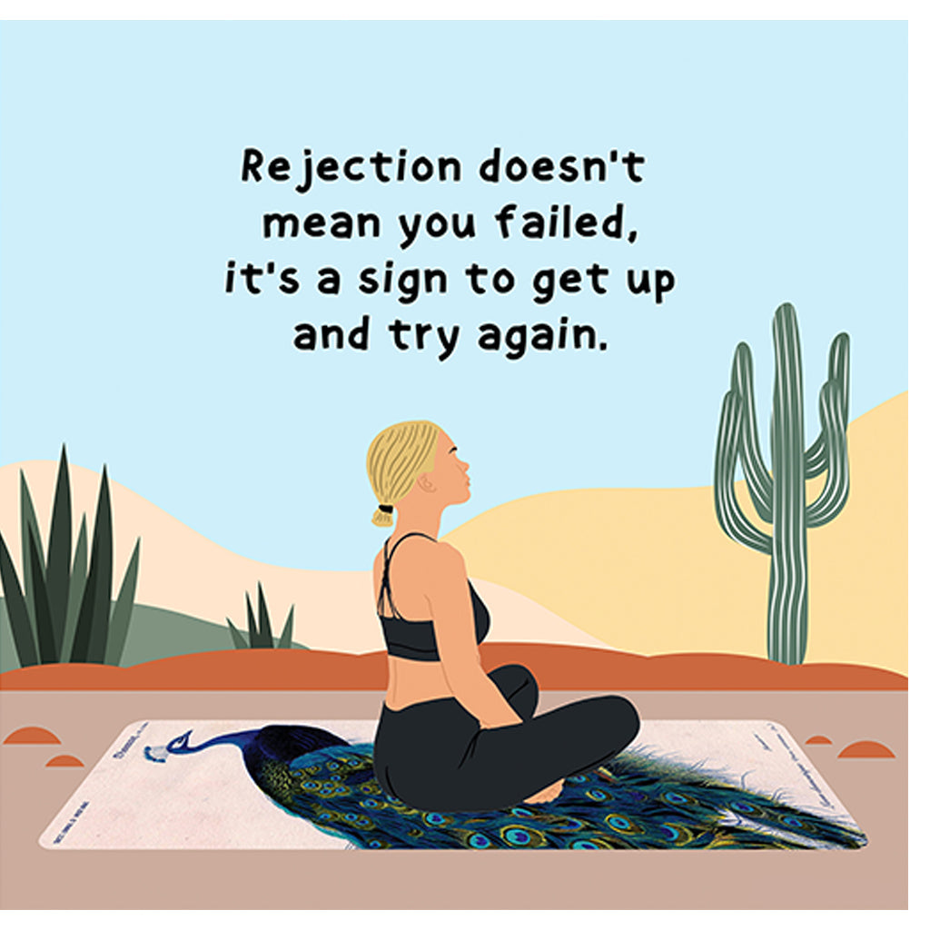 Rejection Doesn't Mean You Failed Doodle Card