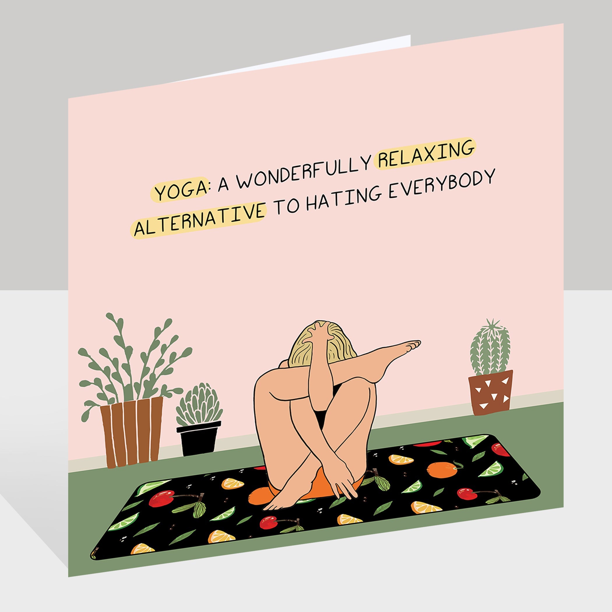 Relaxing Alternative Doodle Card