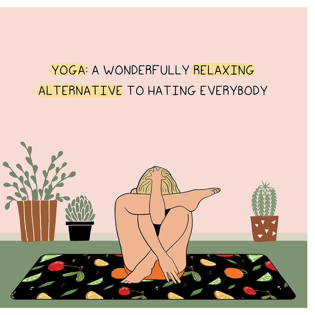 Relaxing Alternative Doodle Card