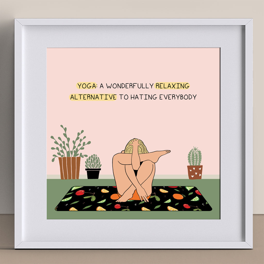 Relaxing Alternative Doodle Card