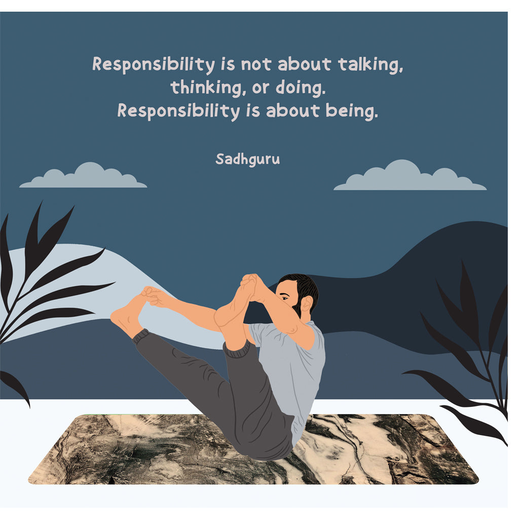 Responsibility Is About Being Doodle Card