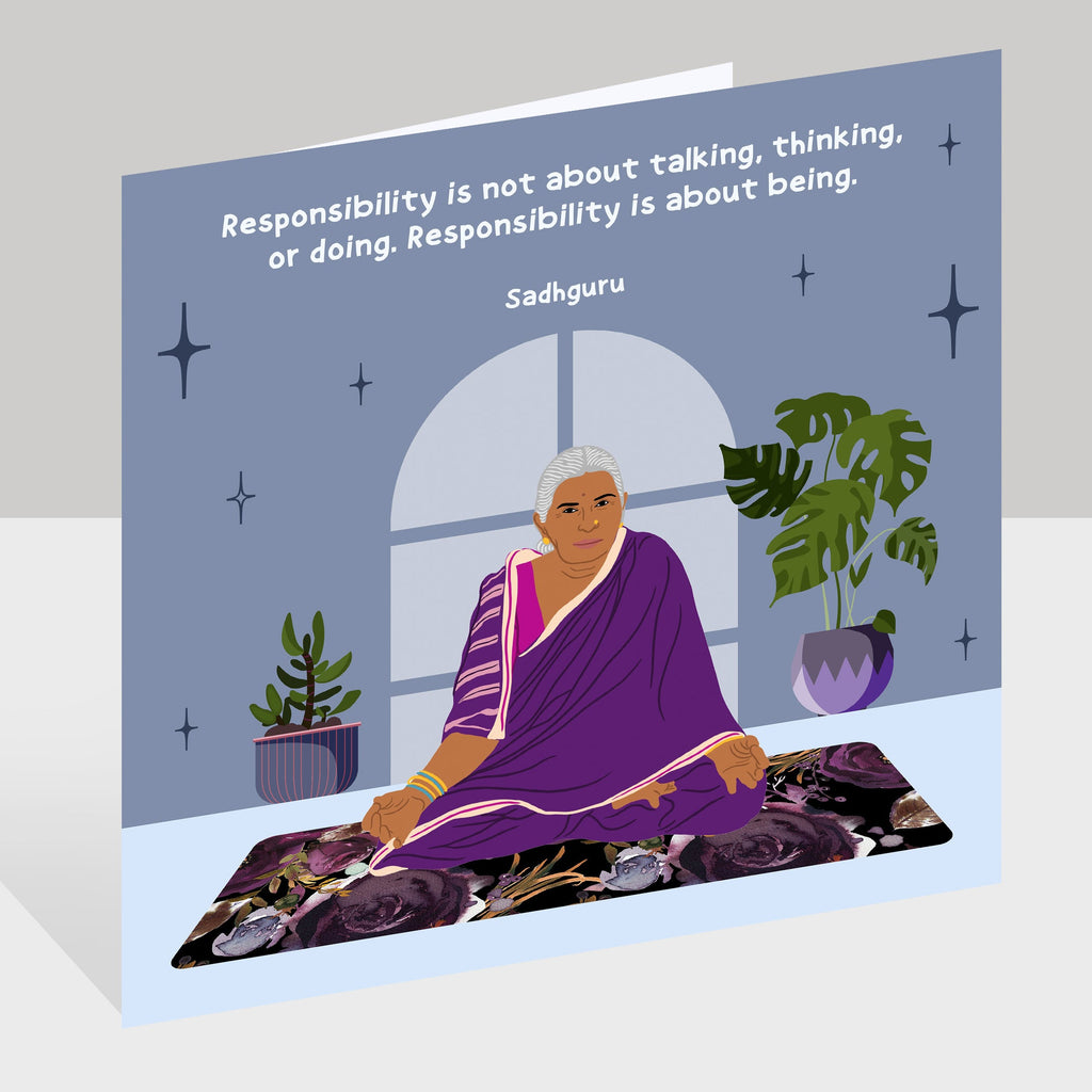 Responsibility Doodle Card