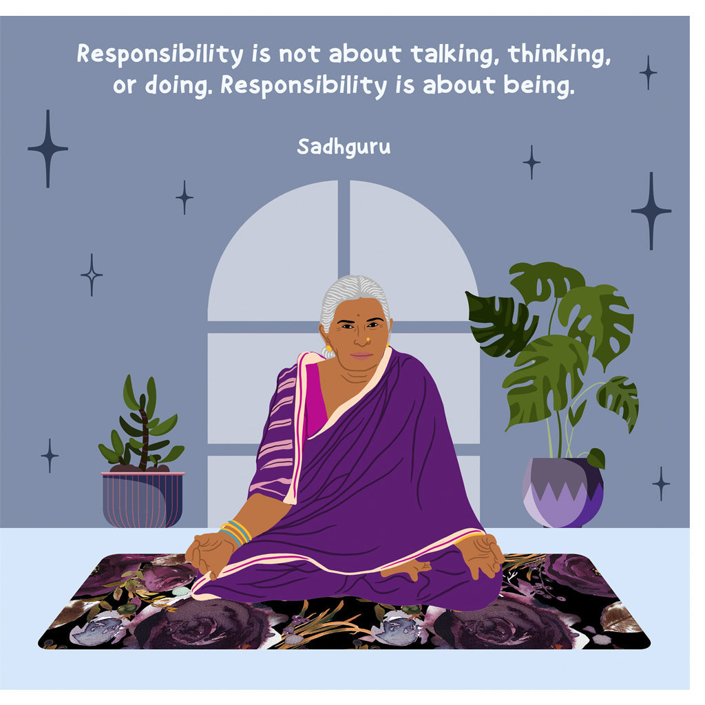 Responsibility Doodle Card
