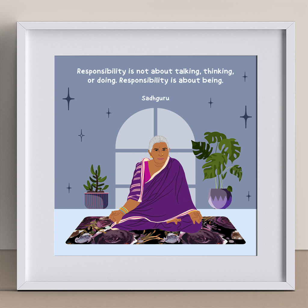 Responsibility Doodle Card