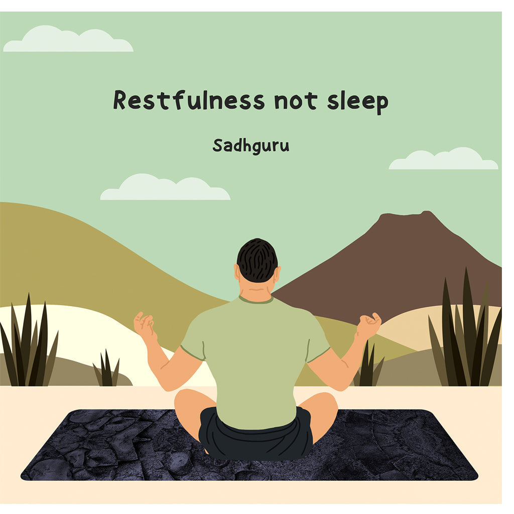 Restfulness Doodle Card