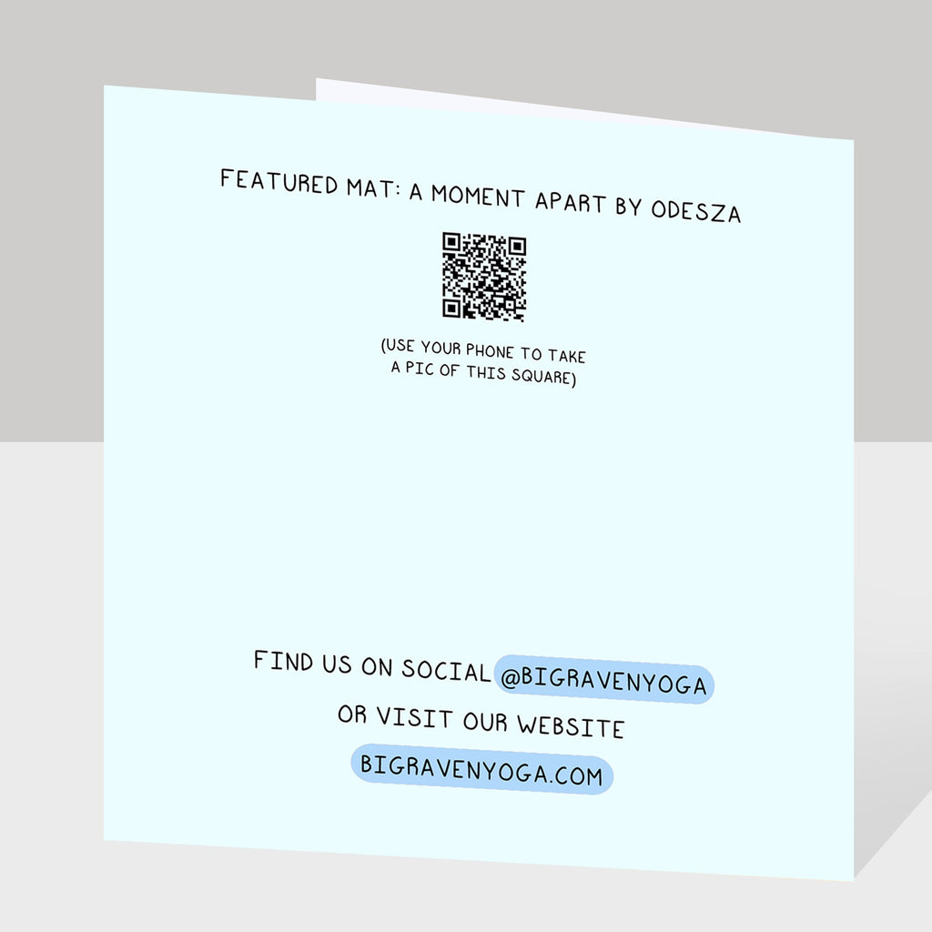 Resting Your Eyes Doodle Card