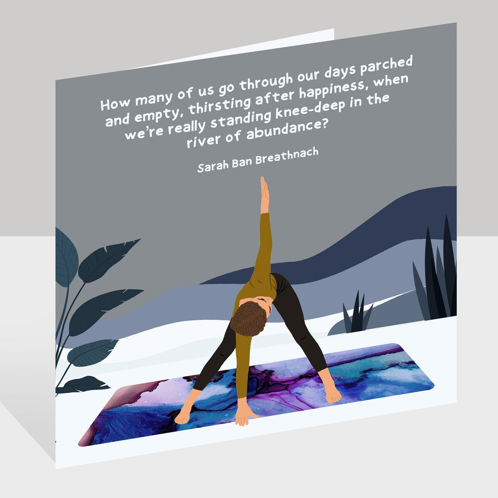 River Of Abundance Doodle Card