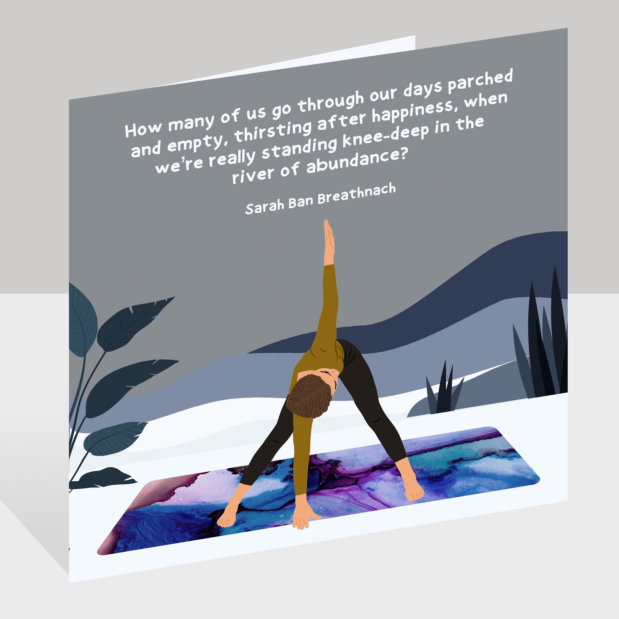 River Of Abundance Doodle Card