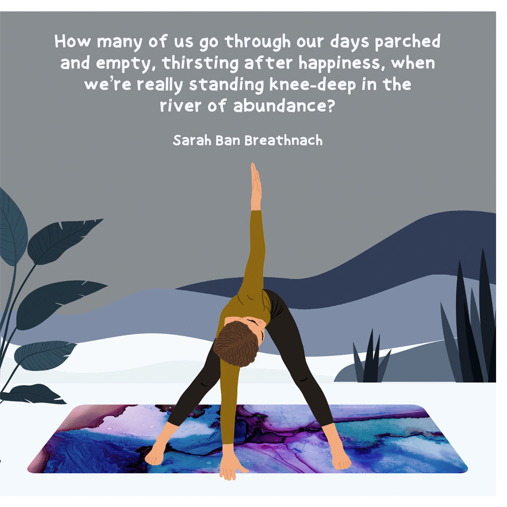 River Of Abundance Doodle Card