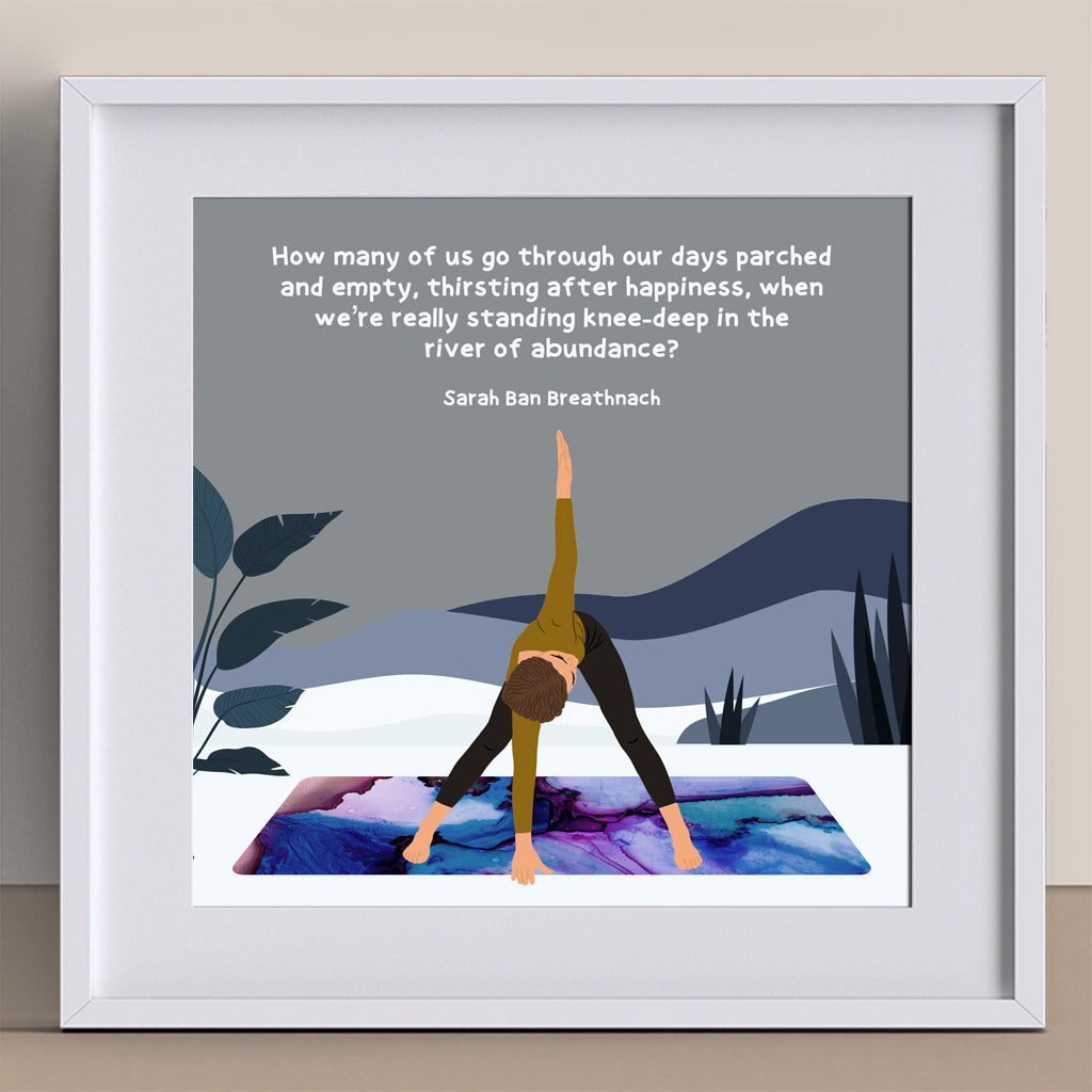 River Of Abundance Doodle Card