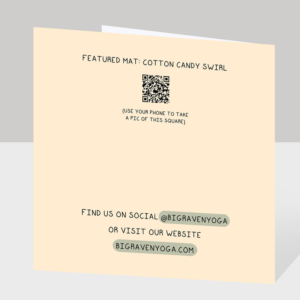 Roosters Can Start The Day Doodle Card