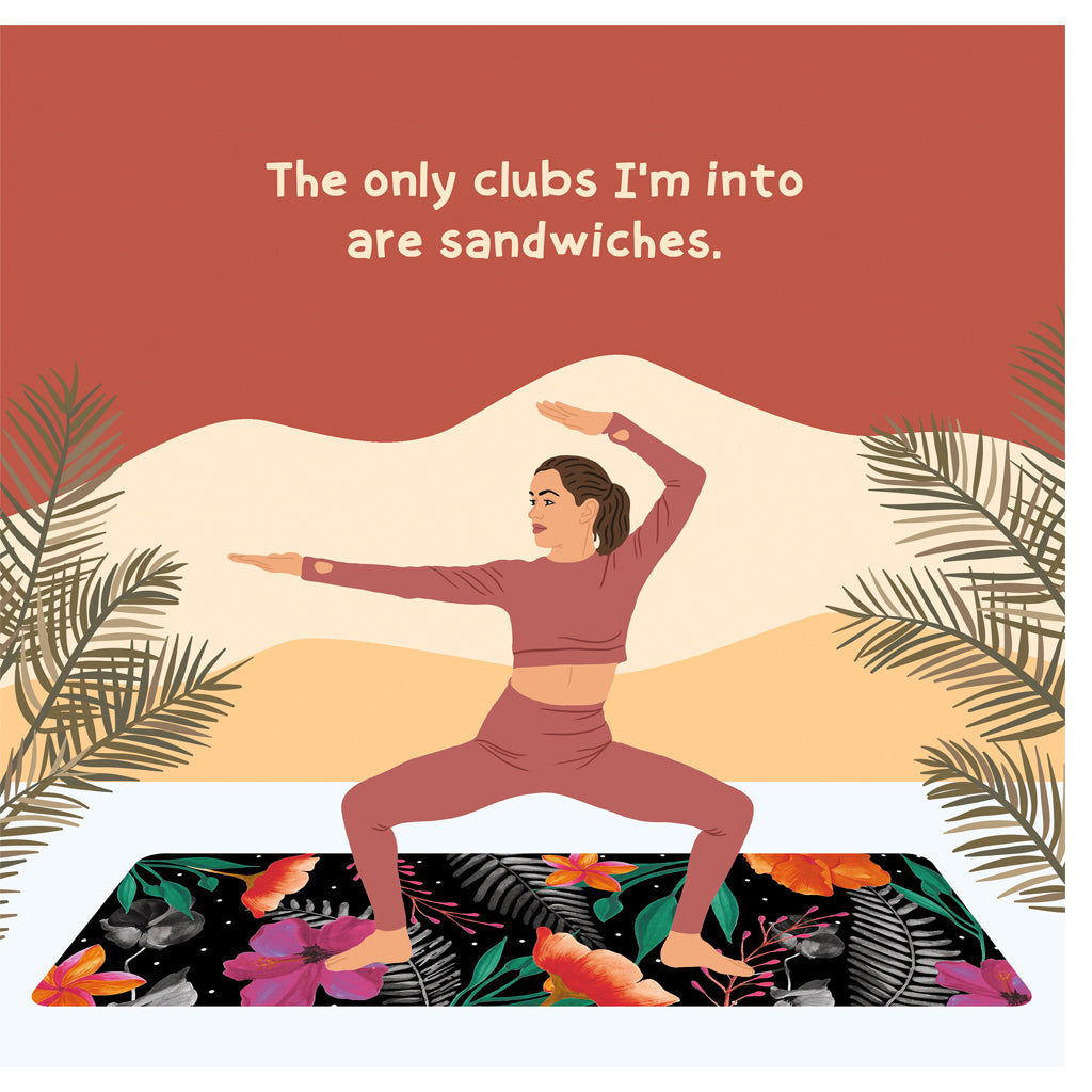 Sandwich Club Doodle Card