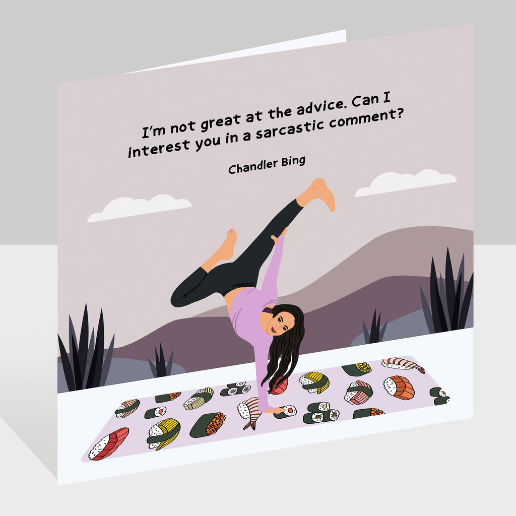 Sarcastic Comment Doodle Card