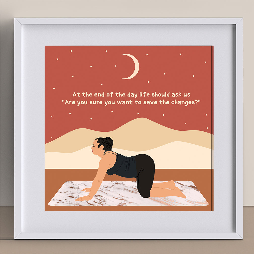 Save The Changes Doodle Card