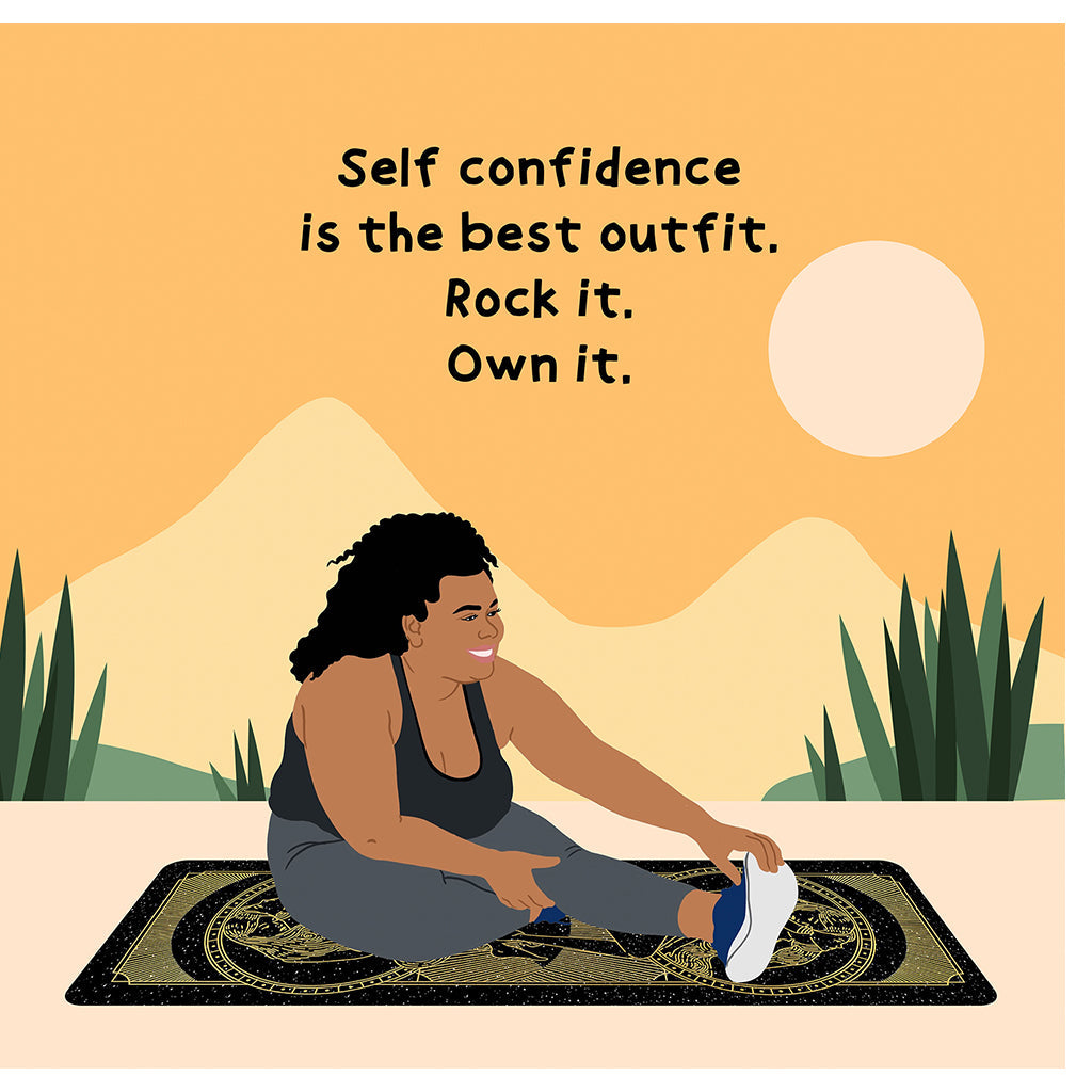 Self Confidence Doodle Card