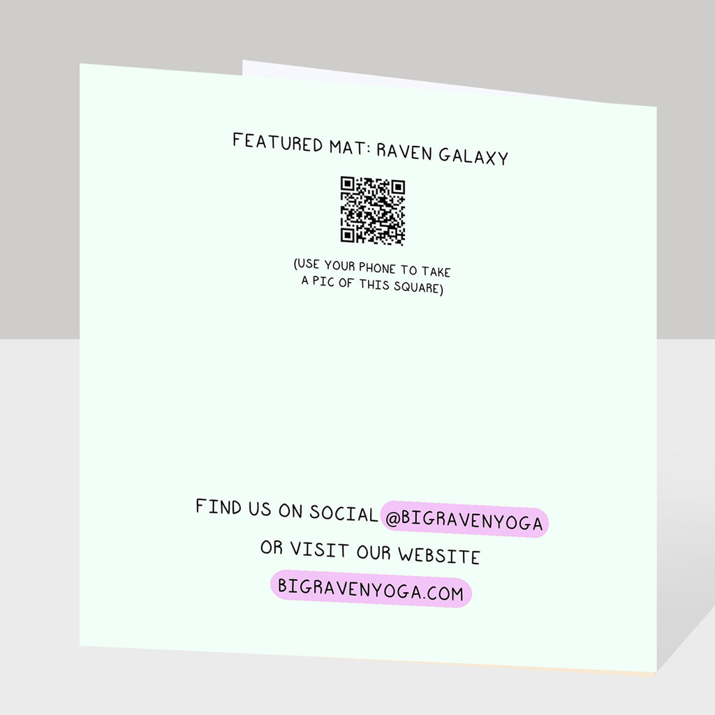 Self love, Self respect, Self worth Doodle Card