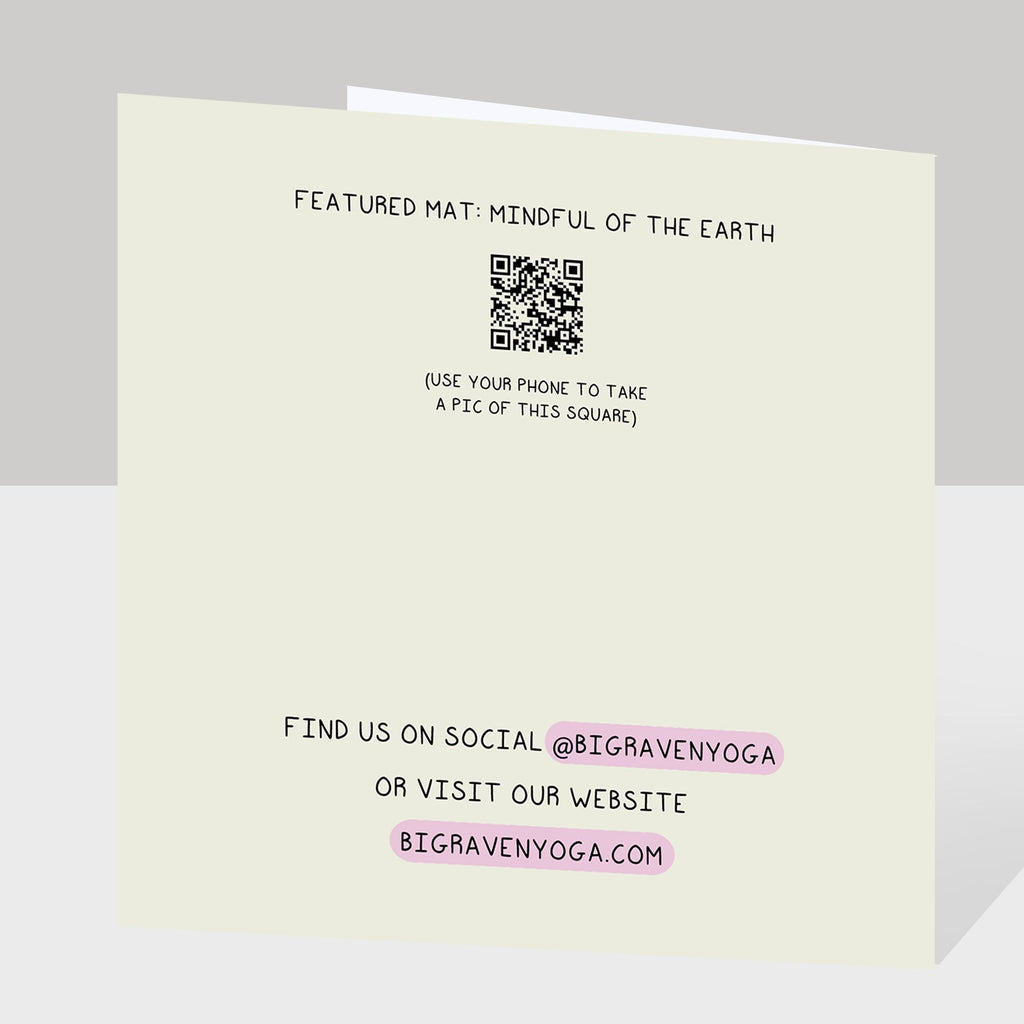 She Dressed Herself in Confidence Doodle Card