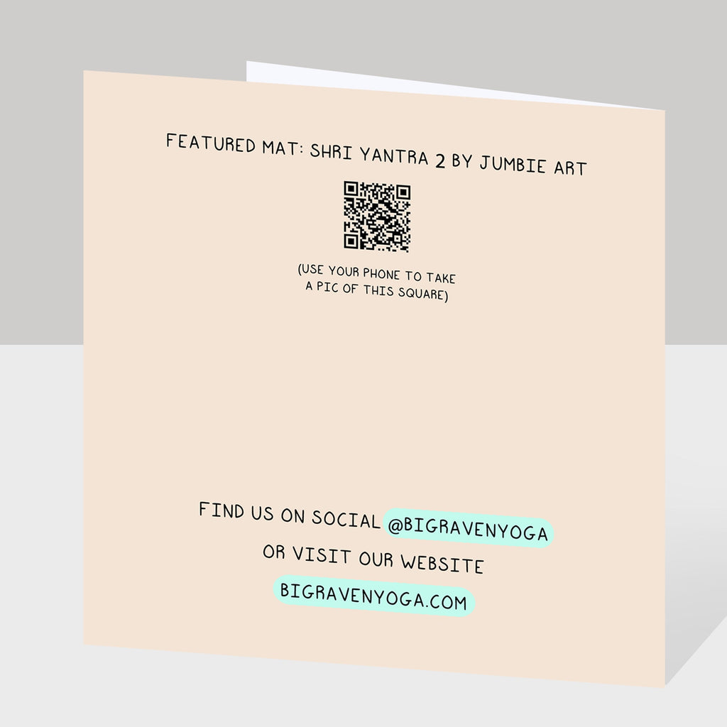 Sometimes You Need Yoga Doodle Card