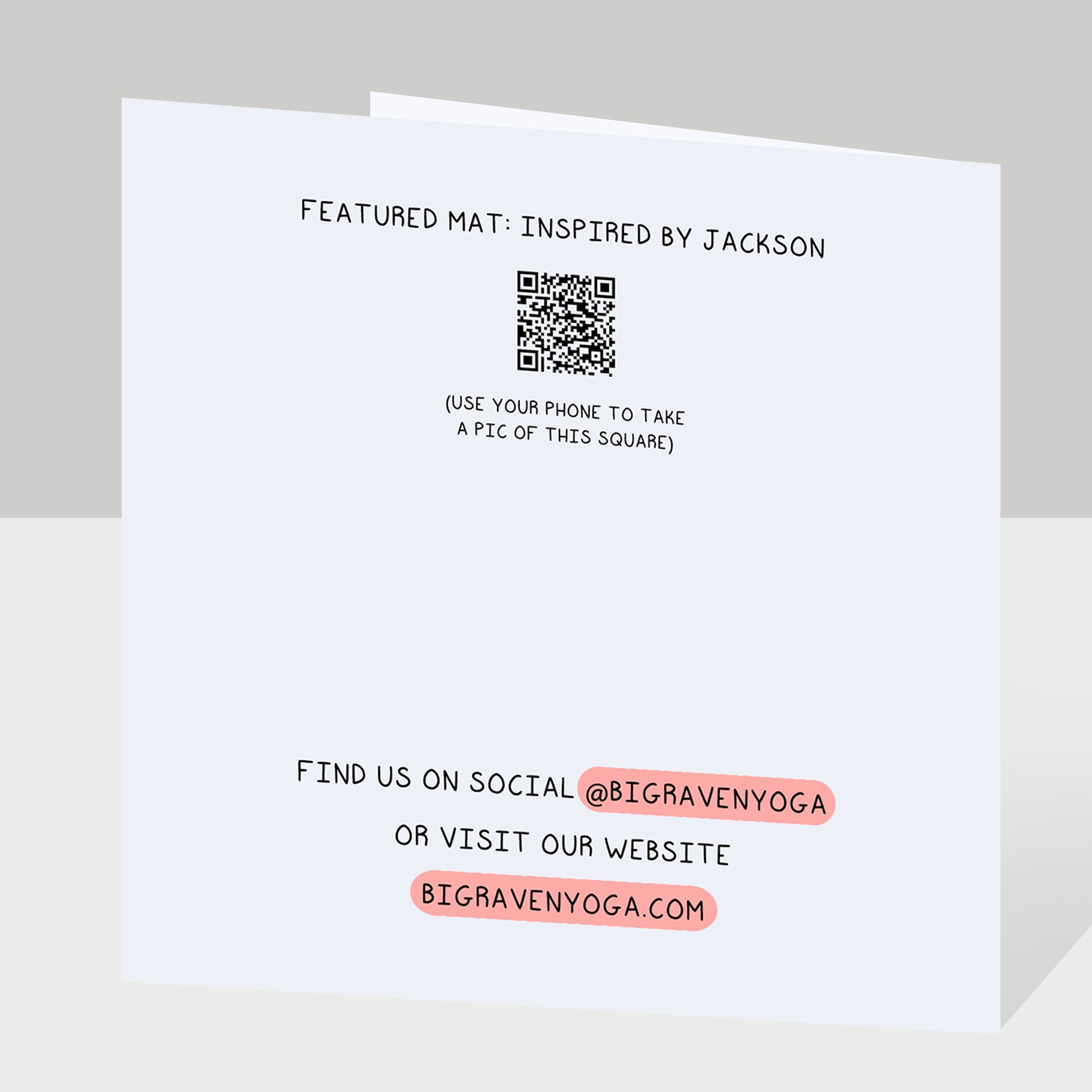 Silence Isn't Empty Doodle Card