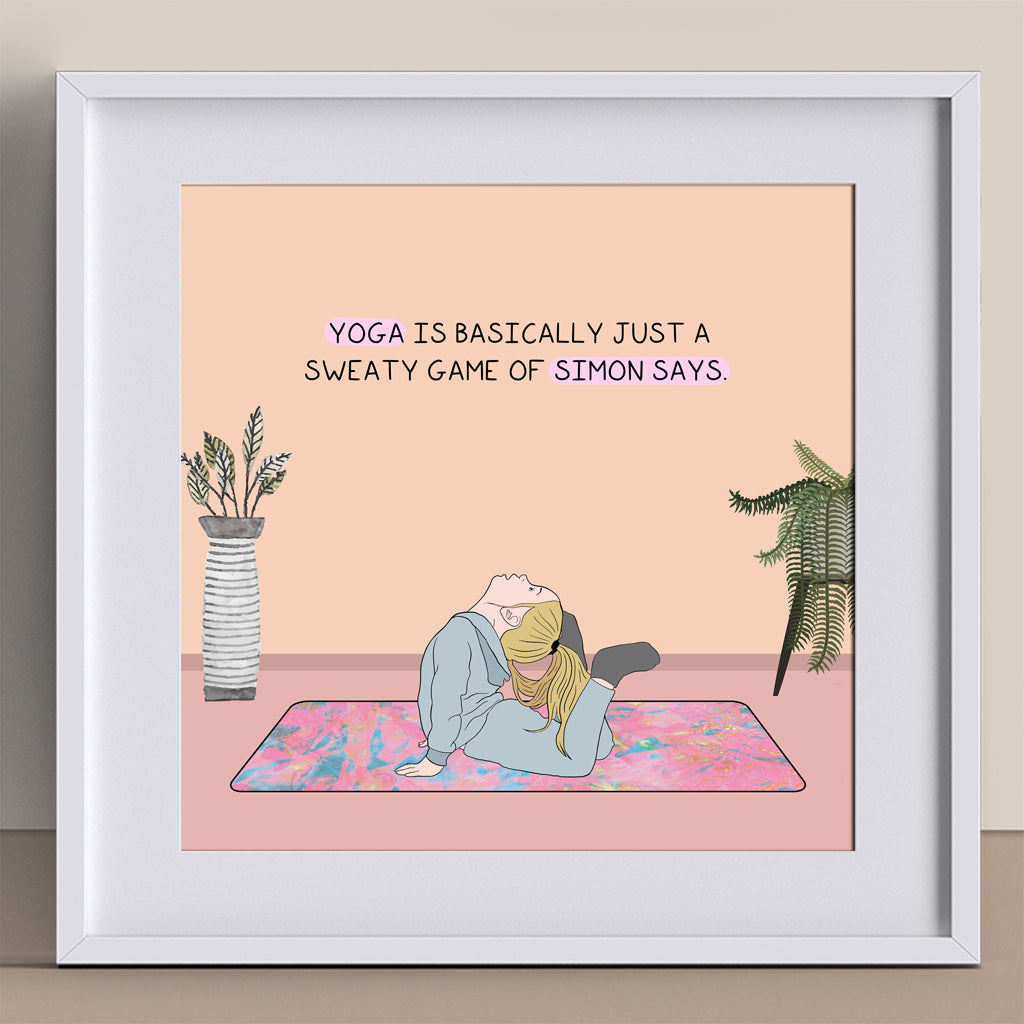 Simon Says Doodle Card