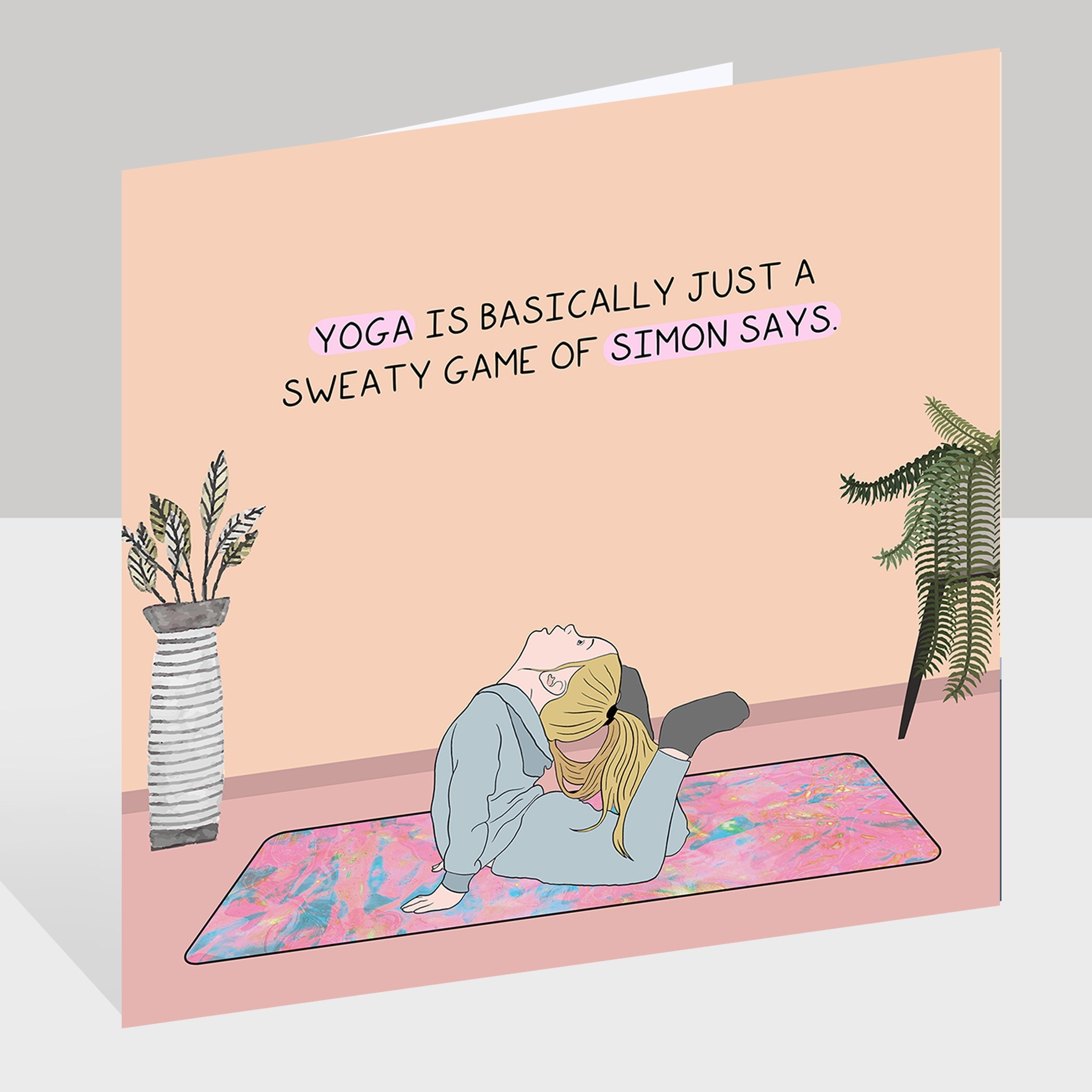 Simon Says Doodle Card