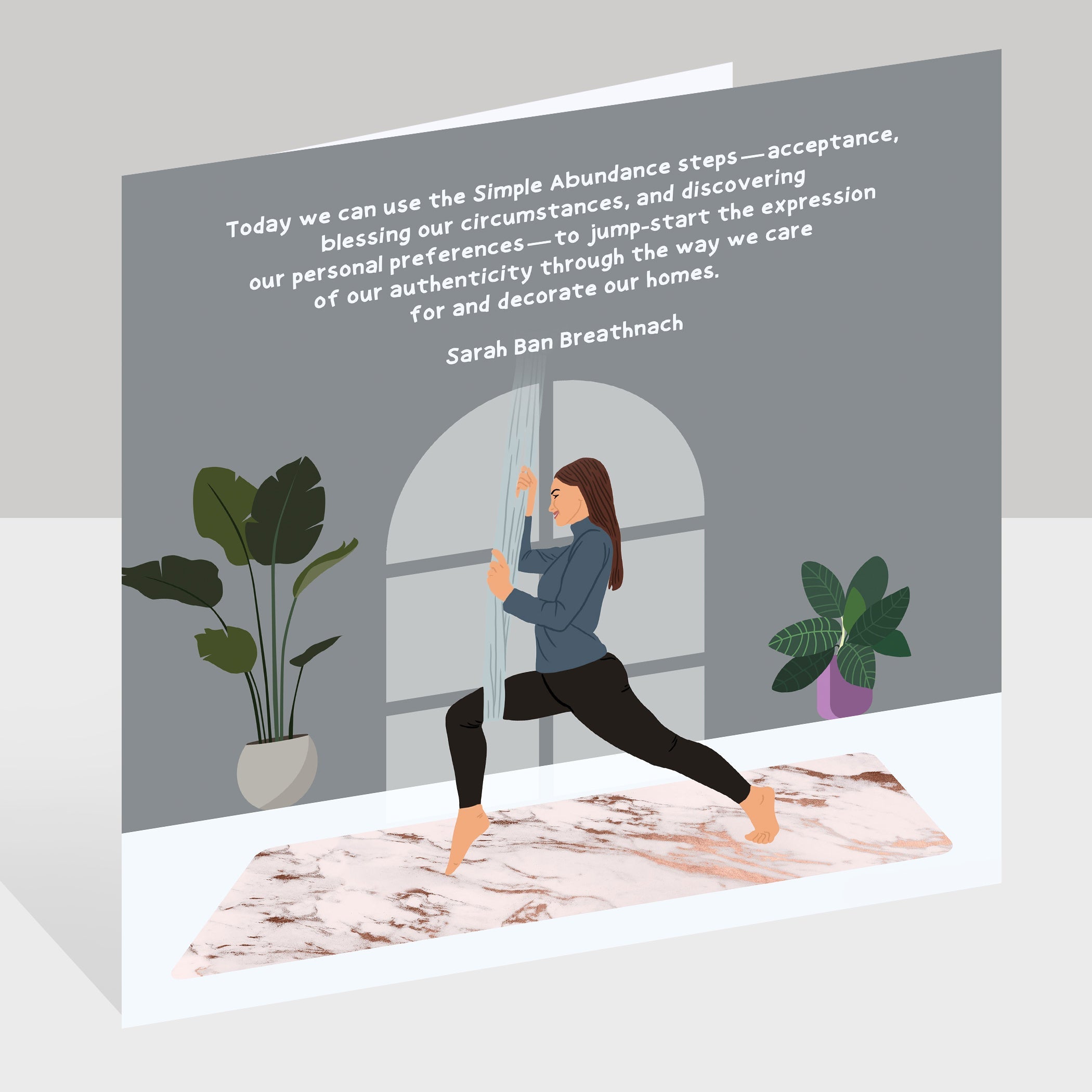 Simple Abundance Doodle Card