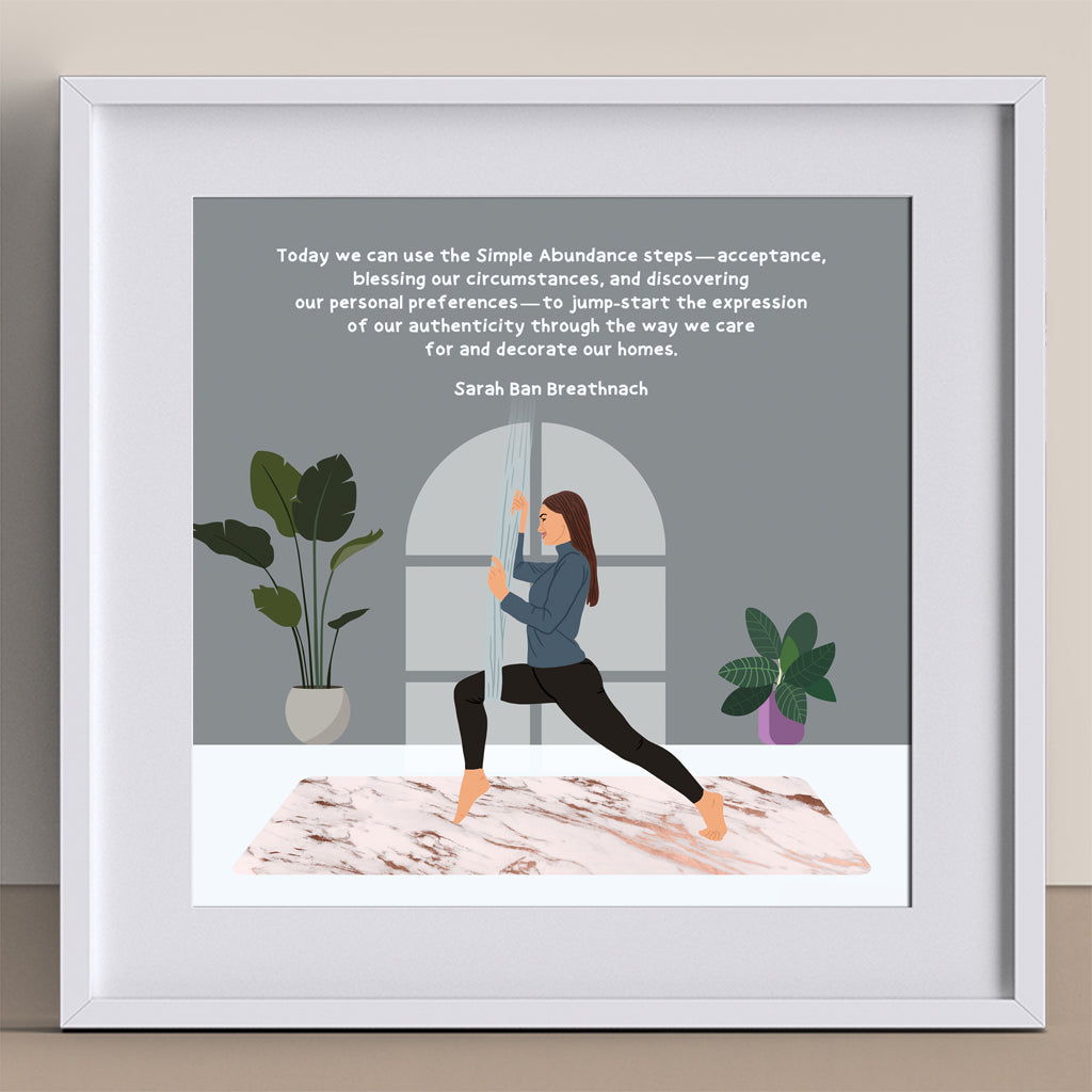 Simple Abundance Doodle Card