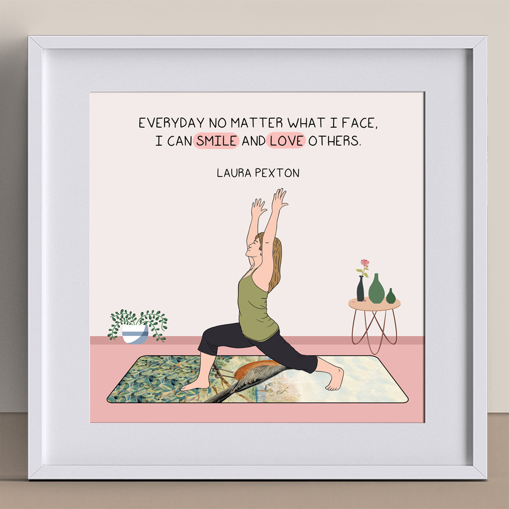 Smile and love others Doodle Card