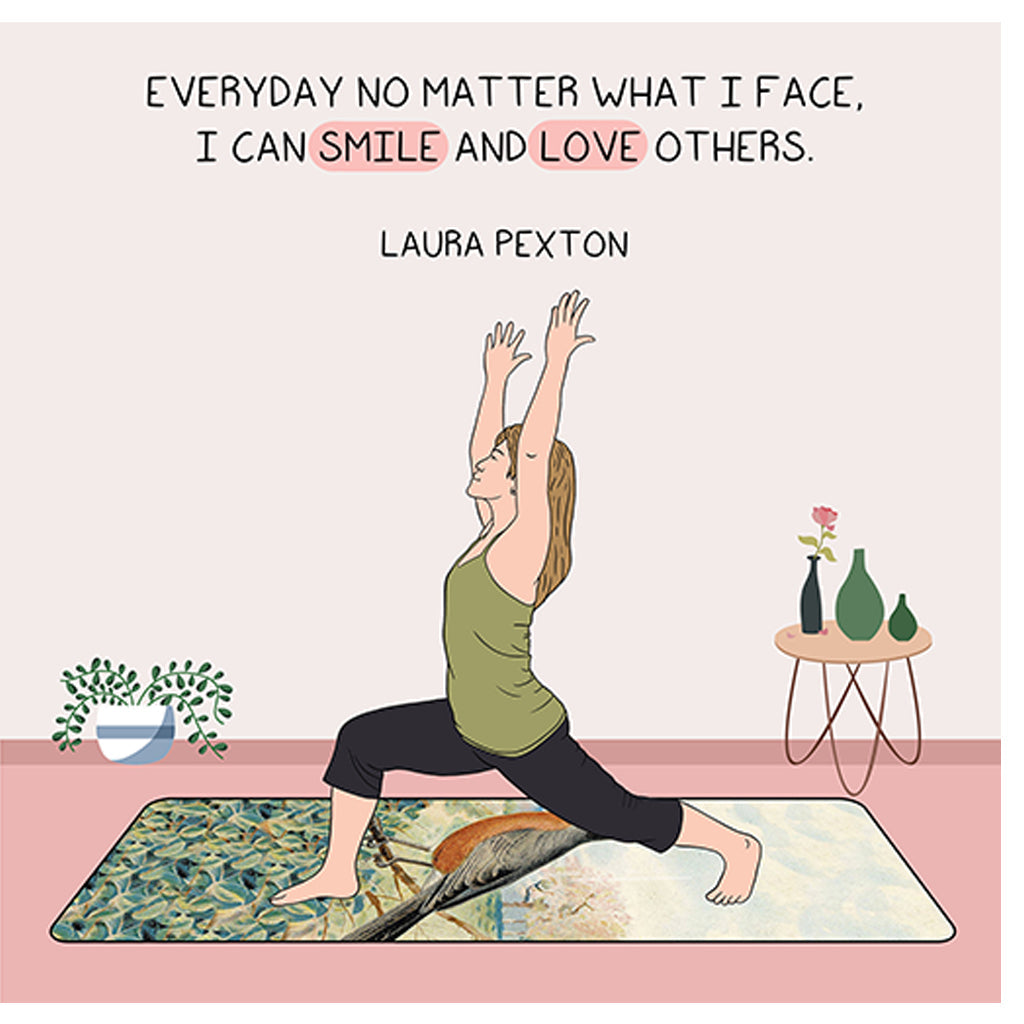 Smile and love others Doodle Card