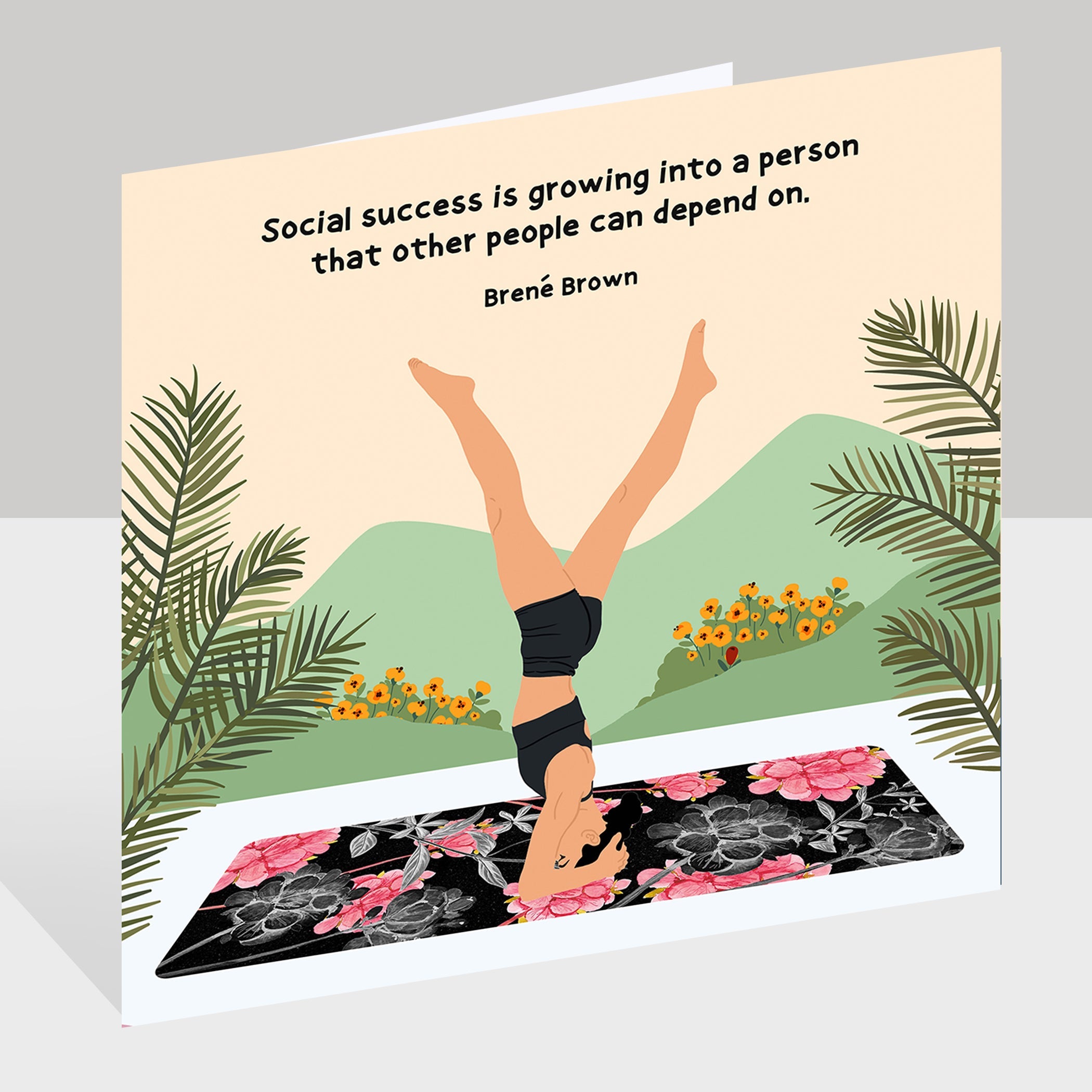 Social Success Doodle Card
