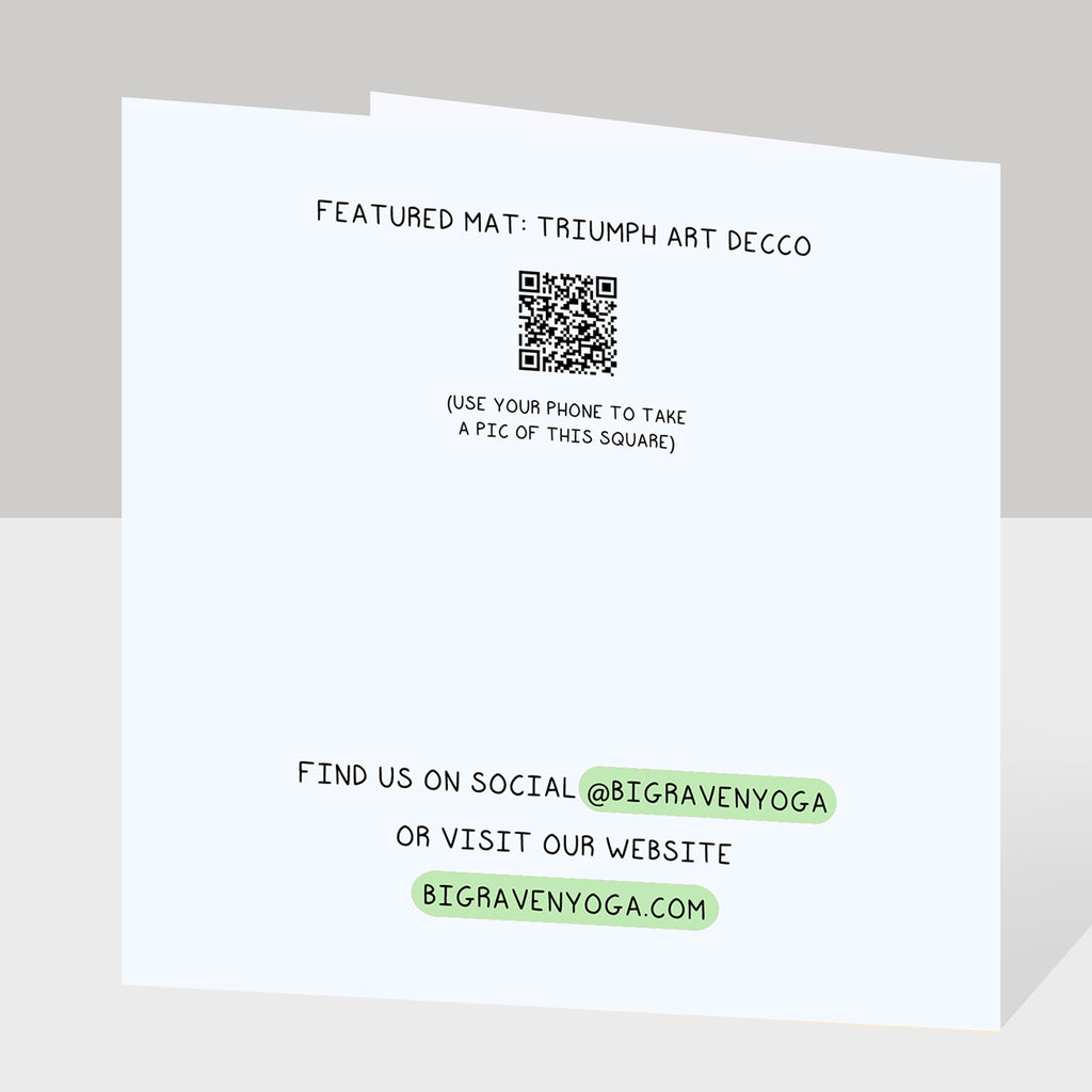 Soften Your Forehead Doodle Card