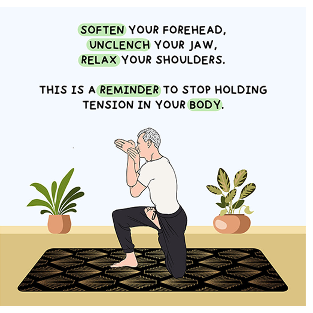 Soften Your Forehead Doodle Card