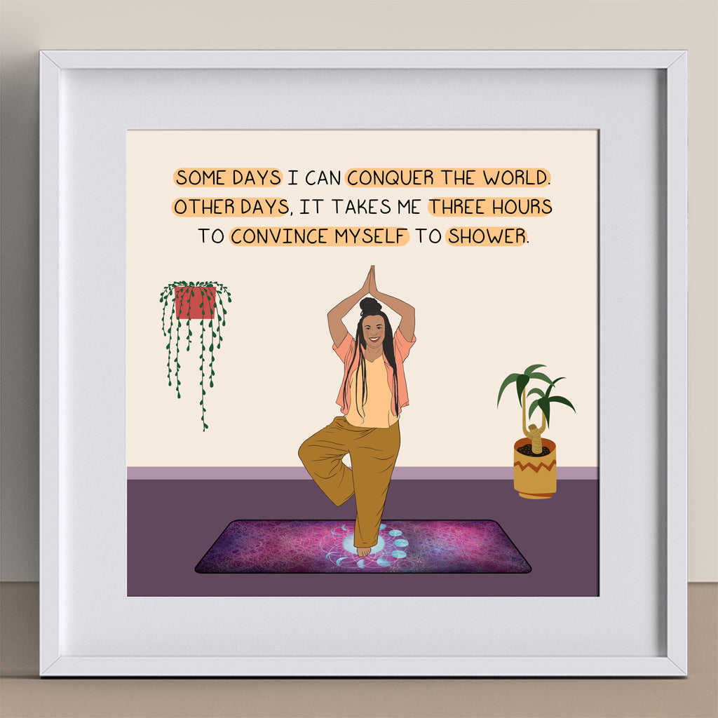 Some Days Doodle Card