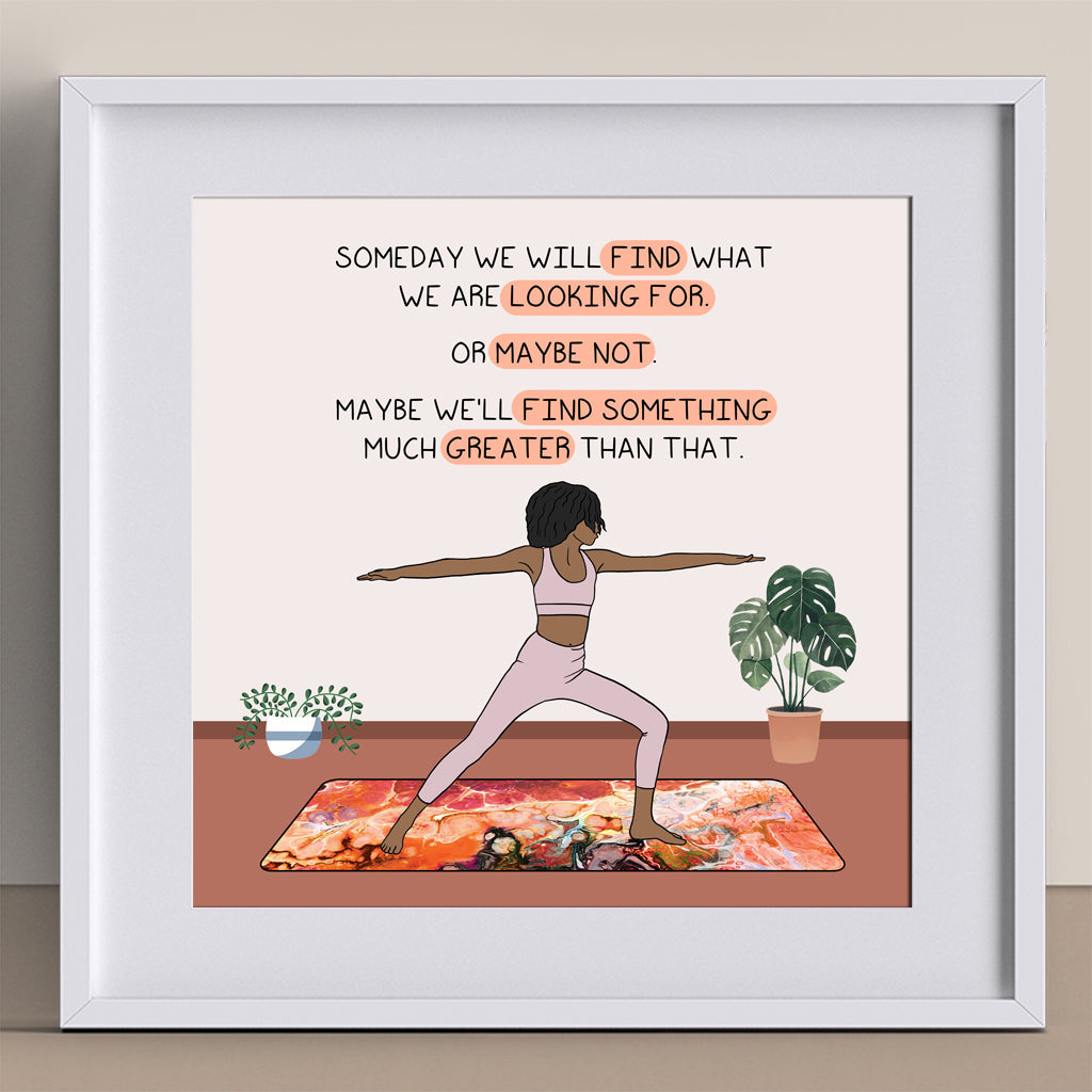 Someday we'll find what were looking for Doodle Card