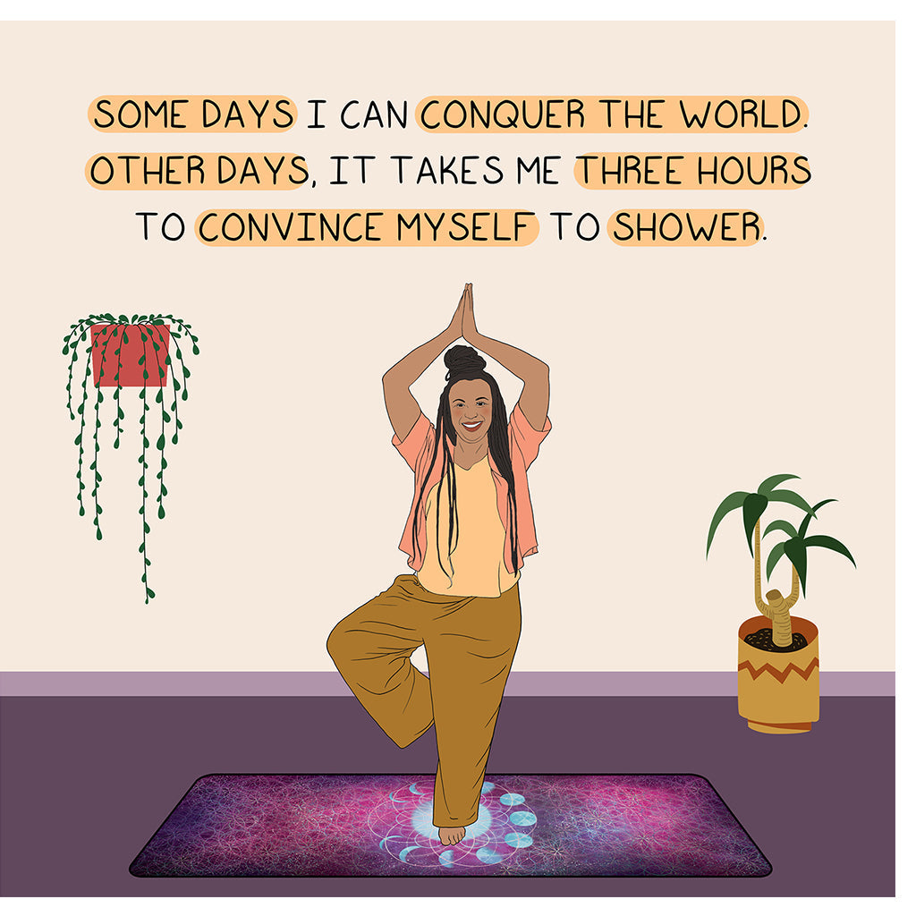 Some Days Doodle Card