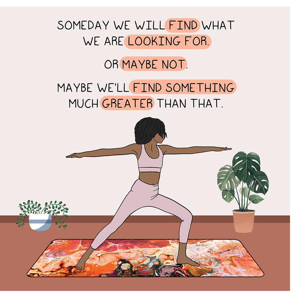 Someday we'll find what were looking for Doodle Card